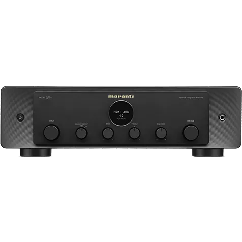 Marantz Model 40n integrated streaming amplifier, front view, at Toma Audio