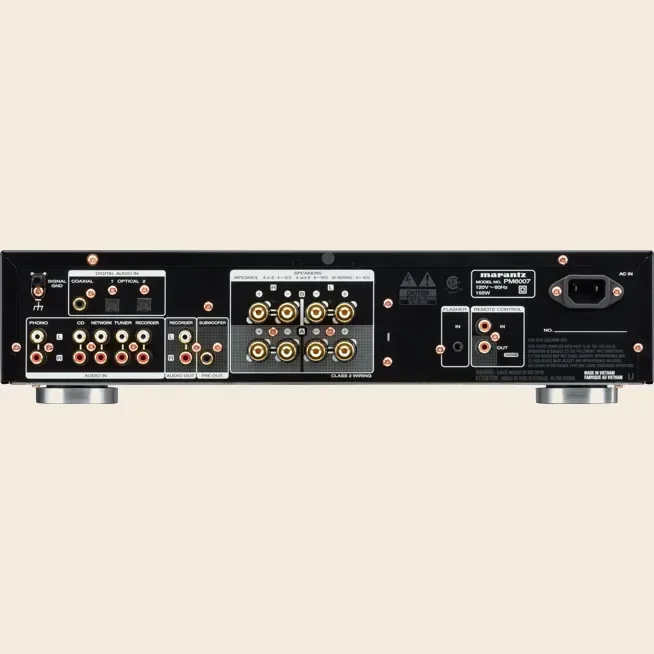 Marantz PM6007, rear panel at Toma Audio
