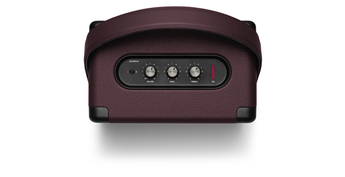 Marshall Kilburn II  Media Player - [Portable BT], Burgundy Marshall Kilburn Ii Usp08 Desktop 1 41x Bafbf525 E0d4 4434 Aeeb 254574a473ed at Toma Audio