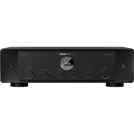 Marantz Model 30 integrated amplifier in black, front view, at Toma Audio