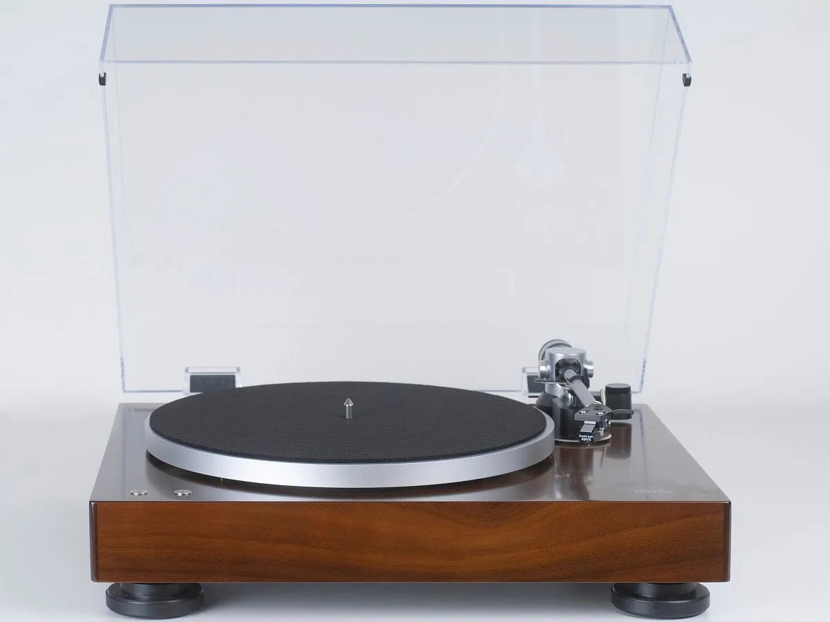 Music Hall Classic Semi-Automatic Turntable - [LP Phono], dust cover at Toma Audio