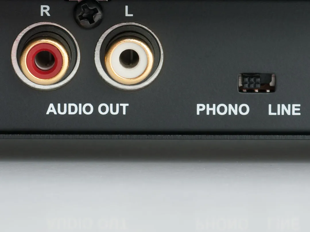 Music Hall mmf-1.5 Manual Turntable - [LP Manual Phono], phono detail at Toma Audio