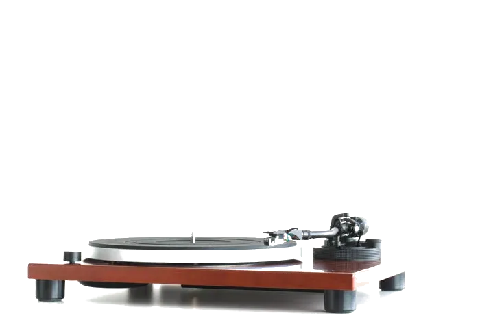 Music Hall mmf-1.5 Manual Turntable - [LP Manual Phono], finish detail three at Toma Audio