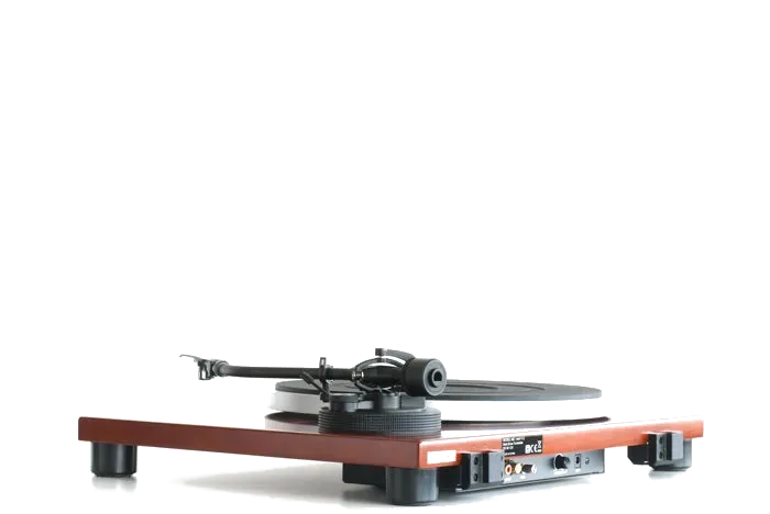 Music Hall mmf-1.5 Manual Turntable - [LP Manual Phono], finish detail four at Toma Audio