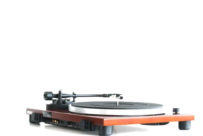 Music Hall mmf-1.5 Manual Turntable - [LP Manual Phono], finish detail five at Toma Audio