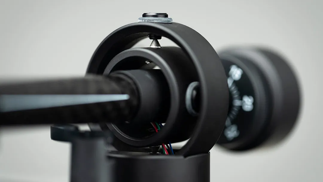 Music Hall mmf-3.3 Manual Turntable - [LP Manual], tonearm detail at Toma Audio