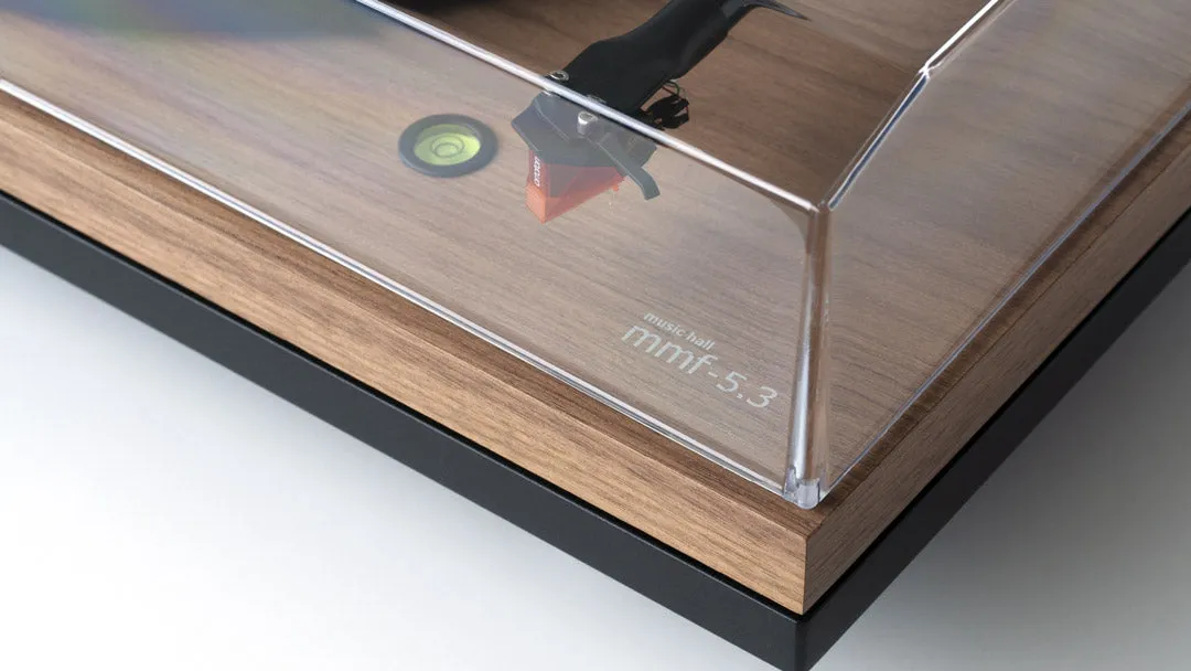 Music Hall mmf-5.3 se Walnut Manual Turntable - [LP Manual], cartridge detail at Toma Audio