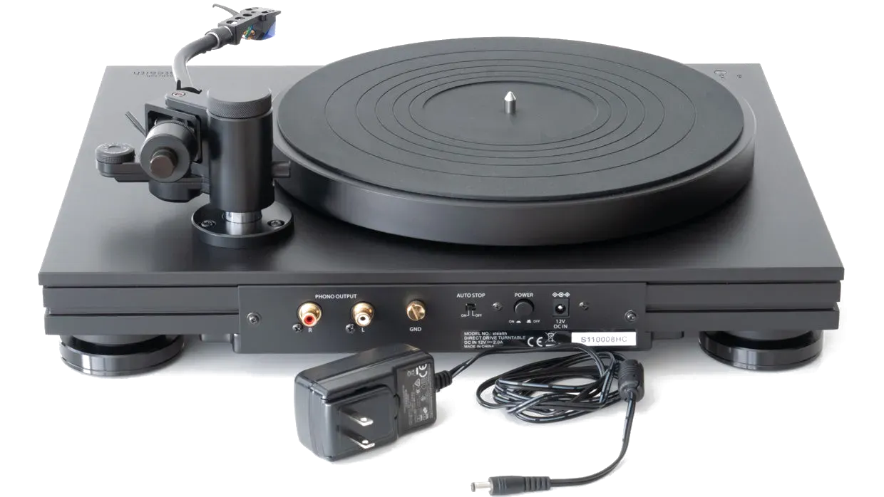 Music Hall stealth Semi-Automatic Direct-Drive Turntable - [LP], power supply at Toma Audio