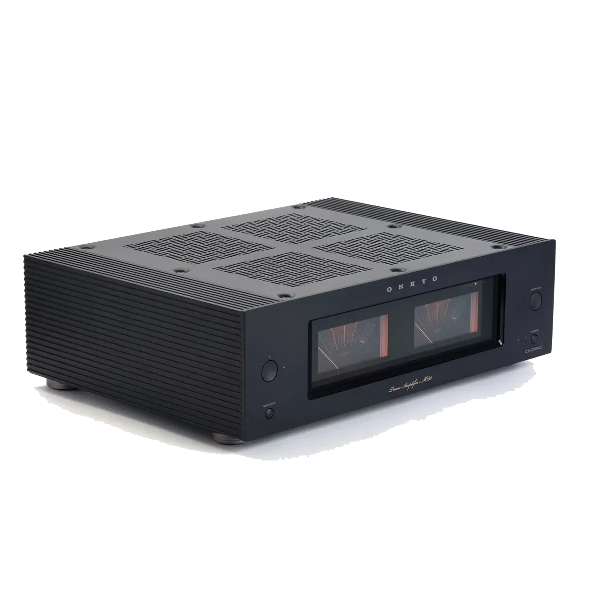 Onkyo M-80 Premium Icon Series Power Amplifier, Onkyo M 80 Black 3 at Toma Audio