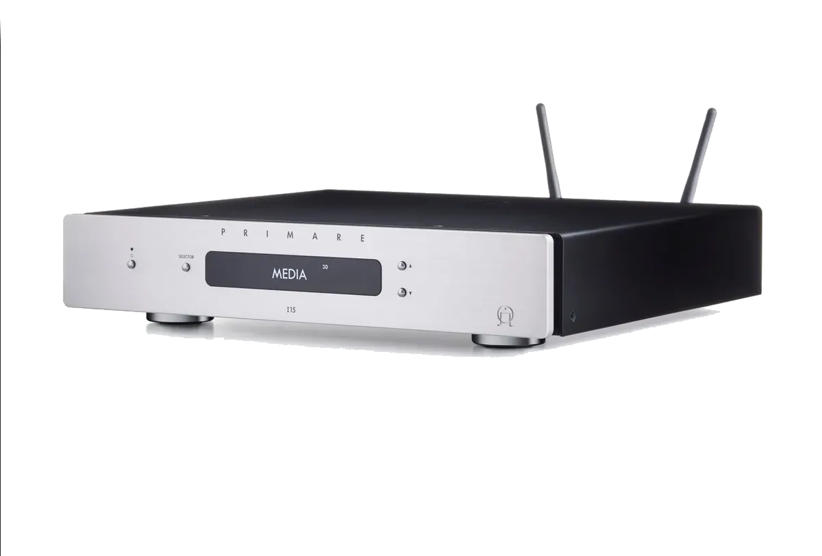Primare I15 Prisma MK2 - [2x60W DAC Wi-Fi BT], I15 Titanium Side Prisma at Toma Audio