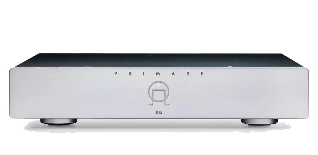 Primare R15 Phono Stage [Phono], Primare R15 Mm Mc Phono Preamplifier Front Titanium at Toma Audio