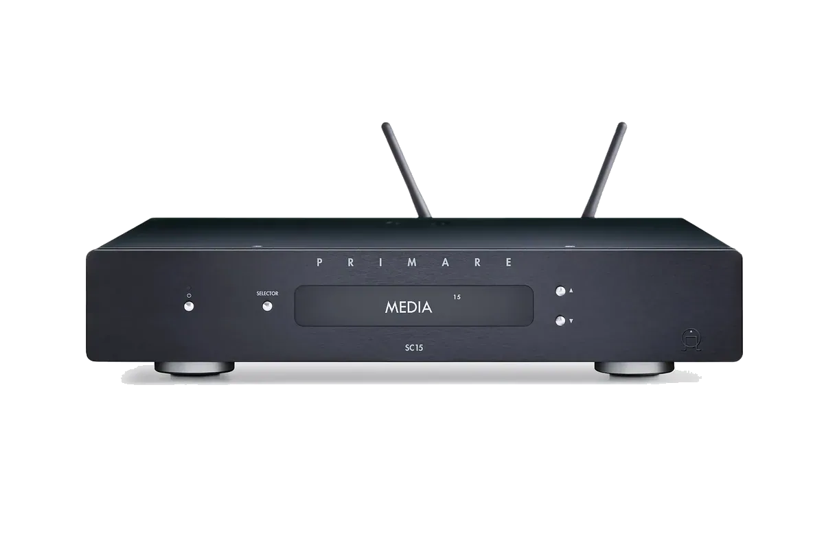 Primare SC15 Prisma Streamer - [DAC USB Wi-Fi BT PRE], SC15 Front Prisma at Toma Audio