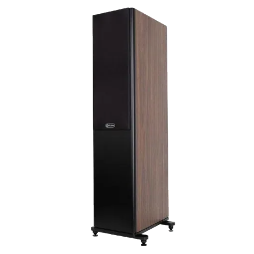Richter Harlequin S6 - [2-Way 6.5"], Wizard S6 Angle Walnut Grill 980px at Toma Audio