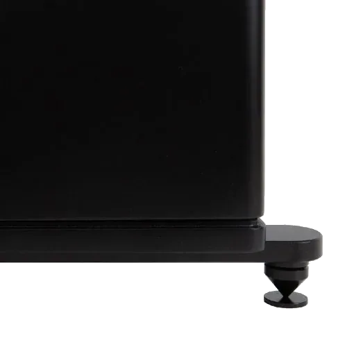 Richter Harlequin S6 - [2-Way 6.5"], Wizard S6 Angle Black Close3 980px at Toma Audio