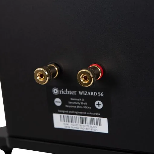 Richter Wizard S6 - [3-Way 6.5"], Wizard S6 Connectors 980px at Toma Audio