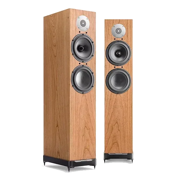 Spendor D7 - [2.5 -Way (1" 7" 7")], Brooks Berdan Los Angeles Products Spendor D7 Cherry Prod at Toma Audio
