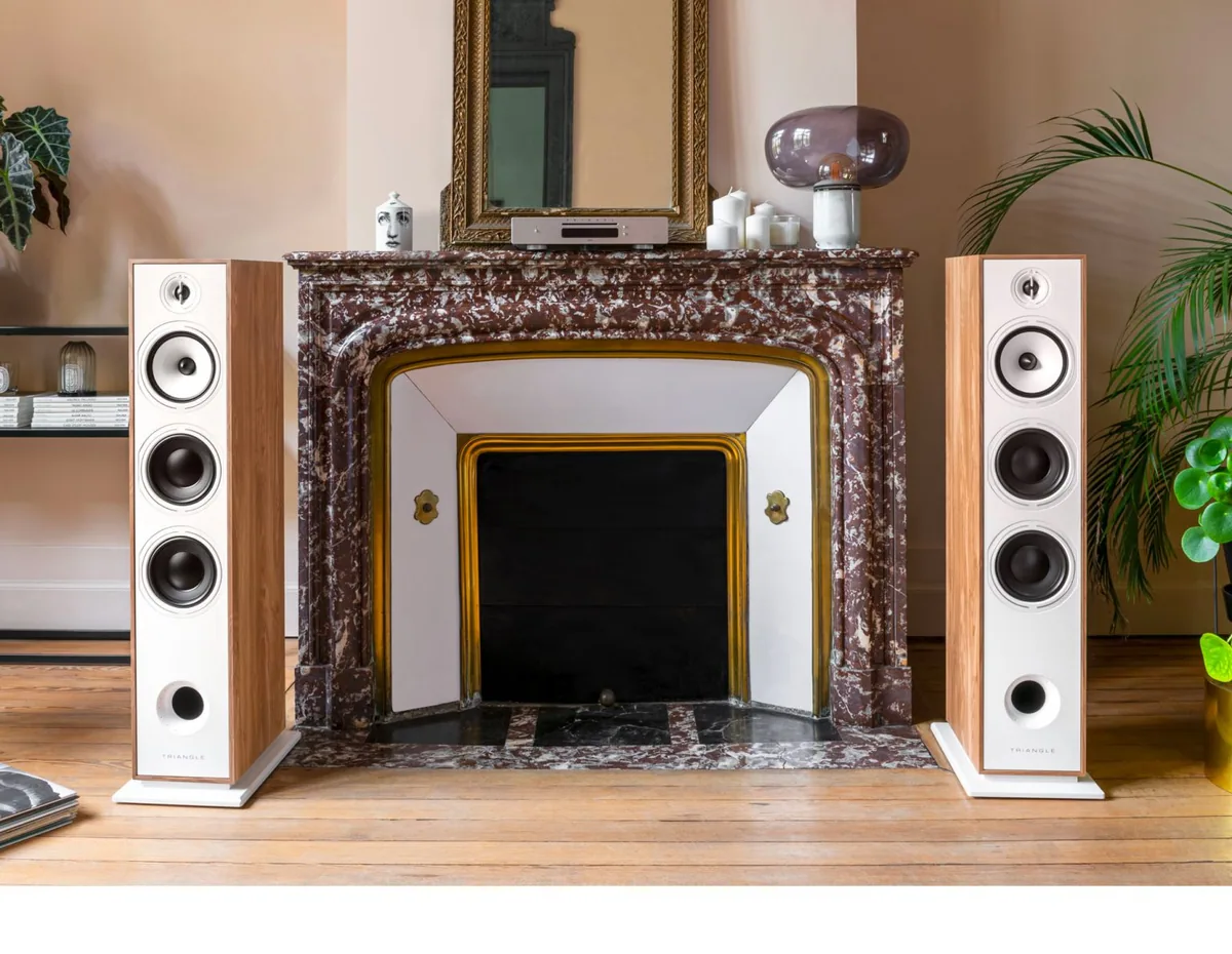 Triangle Borea BR08 - [3-way 6.5"], Triangle Borea Br08 Light Oak Lifestyle 0a at Toma Audio