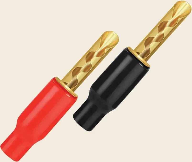 Wireworld Crimp Banana Plugs Gold (Pair), store product view at Toma Audio