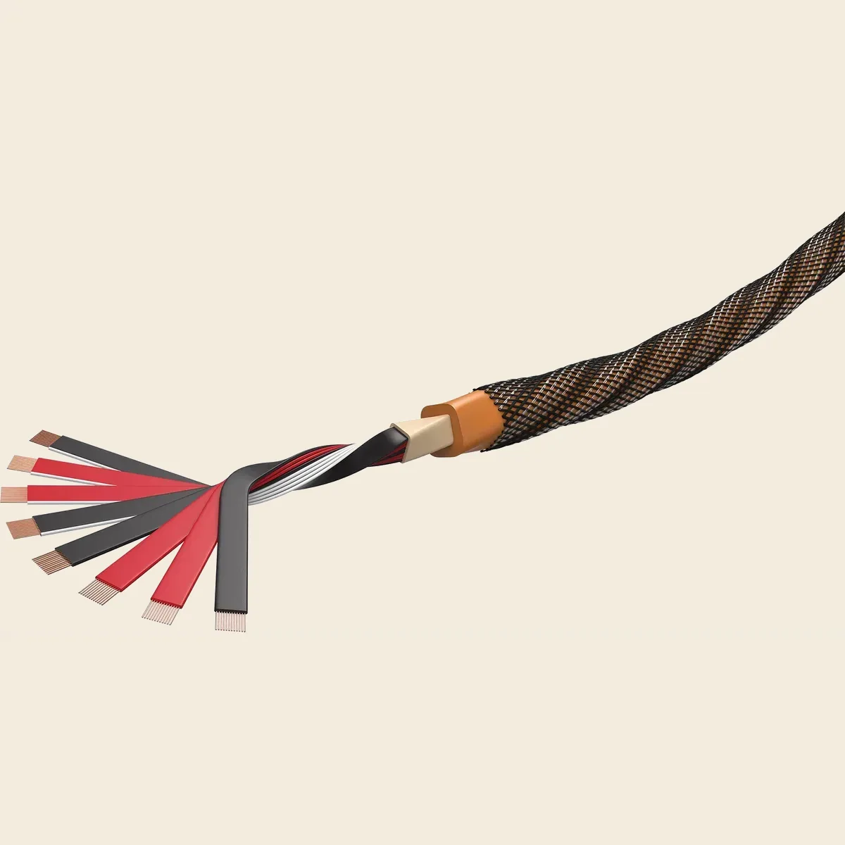 Wireworld Eclipse 10 Speaker Cable 3Mtr Pair, official product view at Toma Audio