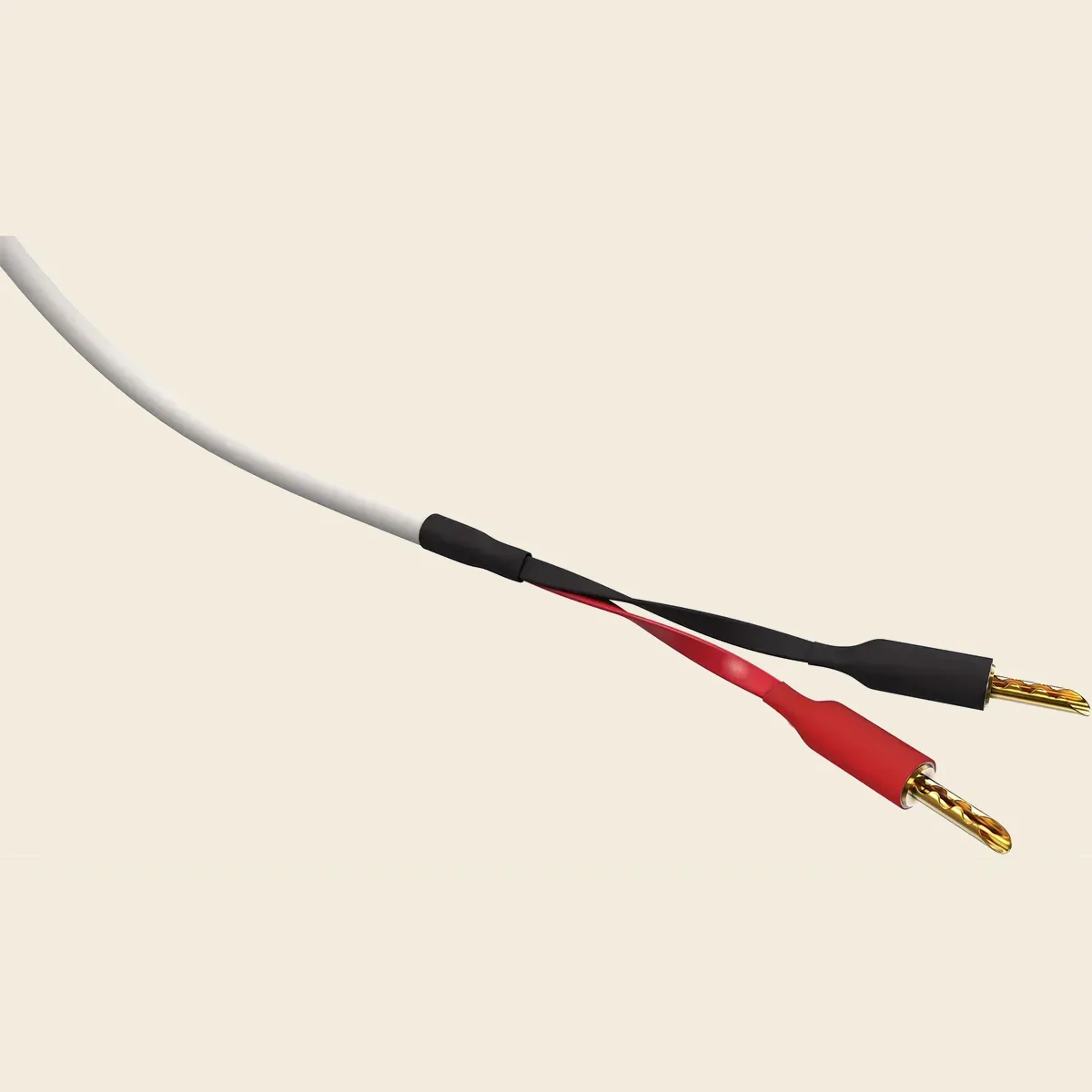 Wireworld Stream 10 Speaker Cable 3Mtr Pair, manufacturer plug view at Toma Audio